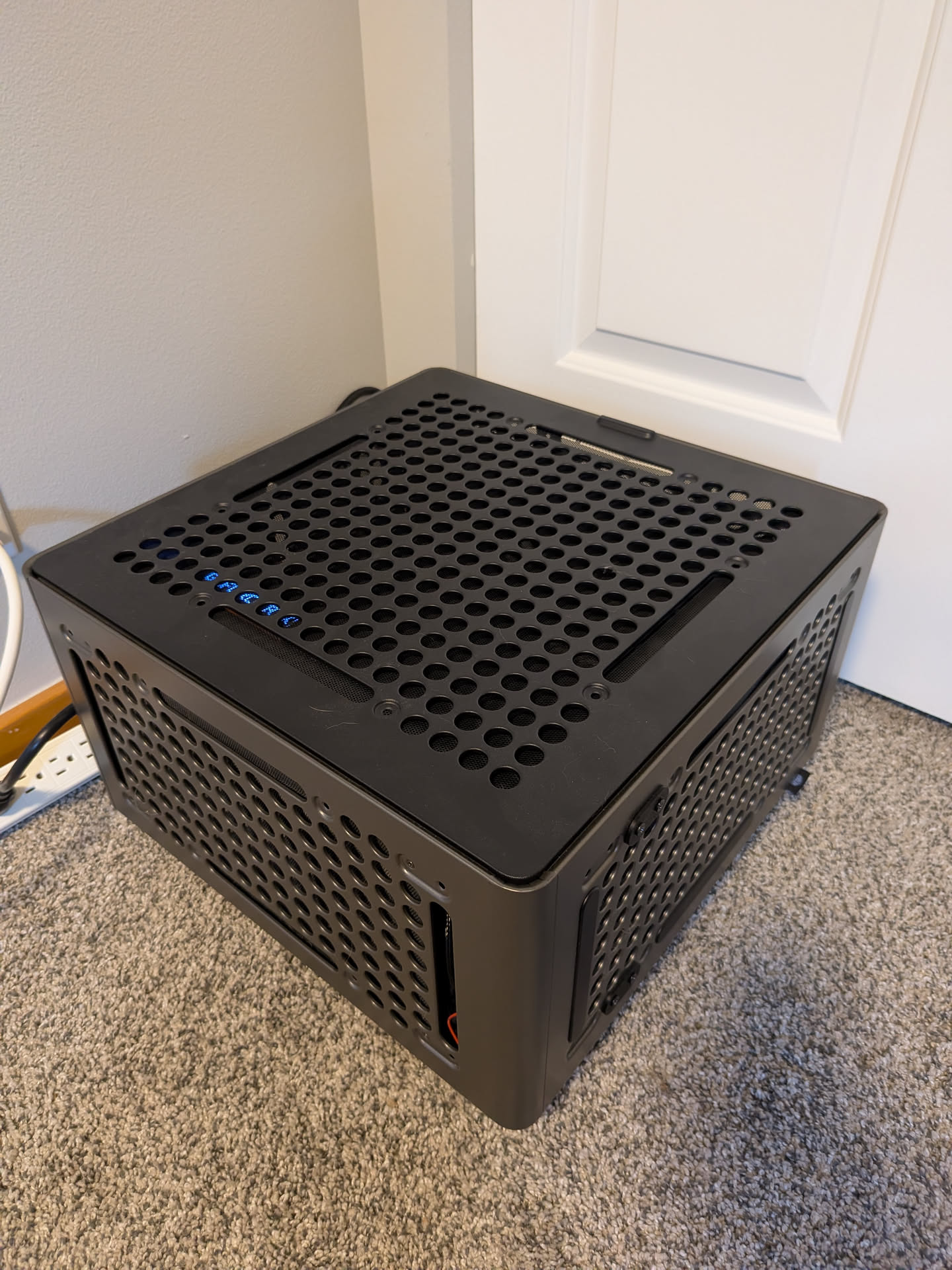 LLM PC Build - Top View